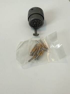Dc26f19-11s Glenair Inc Aircraft Electrical Connector Ms3106f 32-6s With Pins Part No Dc26f1
