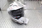Gm-11 Gmax Helmet Size White Gray Red Lines