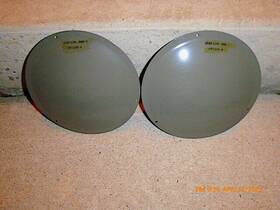 1630-l-19-000-3 Goodyear Nos Orignal Factory Made Hub Caps 6.00 X 6 Hydraulic Or Mechanical
