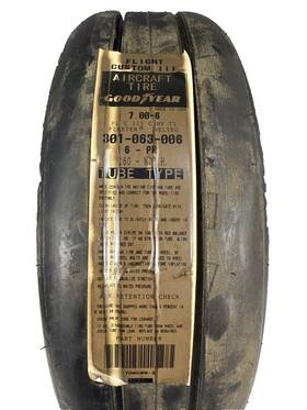Goodyear 301 063 006 Flight Custom Iii Tire 7.0 6 Pn