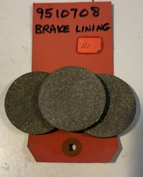 9510708 Goodyear Brake Lining New Old Stock Lot Of 3