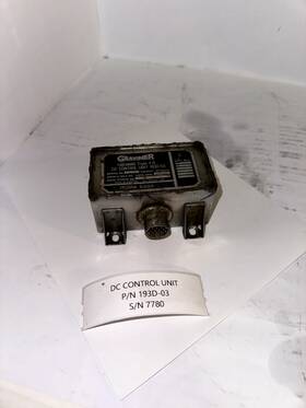 193d-03 Graviner Dc Control Unit P/n S/n 7780