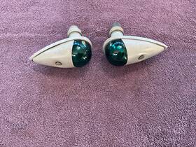 1021-12 Grimes Vintage Aircraft Navigation Lights Naf Blue - Green A