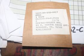 5307-00-232-0817 Grimes 180487 Nos Usgi Stud Pn