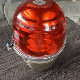 40-0101-5-24 Grimes Vintage Aircraft Beacon Light 28v 40-0210-5 Untested