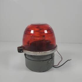 40-0101-15-12 Grimes 40-0101-7-12 Rotating Red Light Aircraft Safety Beacon Used