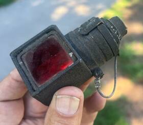 41500 Grimes 28 Volt Dc Aircraft Cockpit Map Or Utility Light With Red Lens - No P/n