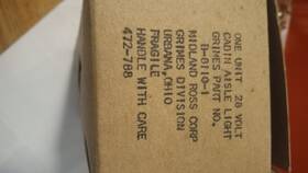 B-8110-1 Grimes New In Box - Piper Cabin Aisle Dome Light P/n
