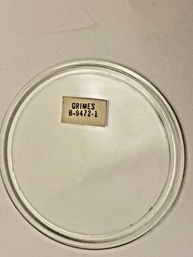 B-9472-1 Grimes Nos Vintage Light Lens Pn 3 5/8 Inch Diameter L52