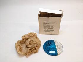 6220-678-9750a Grimes B-9999-4 Aircraft Navigational Light Lens Blue/clear Glass
