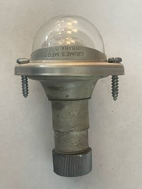 Satc-20 Grimes Rare Model Satc 20 C.p. 15 Rear Position Light Clear Bulb Aircraft