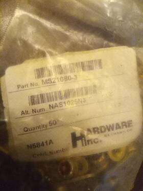Ms21080-3 Hardware Inc Aviation Nut Plates