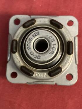 5340-597-619 Harris Produts Co. Ohio Vtg. Aircraft Instrument Panel Shock Vibration Mount G7 T226