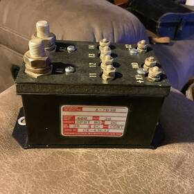 A-703 Hartman Electrical Relay 400 Amps / Volts 28 Dc