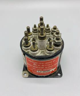 5945-01-070-8933 Hartman Ms27750-2 Military Contactor Relay Aircraft Ms 27750-2 400hz