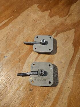 H767 Hartwell Pair Of H767- Cowl Latches