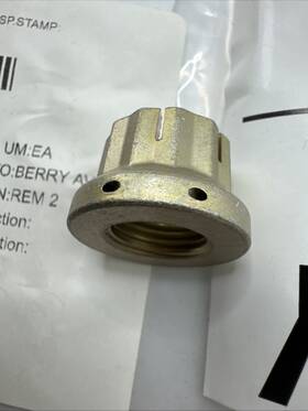 C-6006 Hartzell C6006 Mounting Nut 9/16-18 12 Point Prop D0328 New With Certs