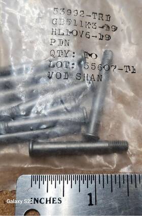 5320-01-218-7560 Hi-lok Hl10v6-9 10 Lot Mil Gb511k3-19 Nsn Titanium Pin Free Us Ship