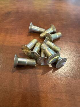 Quantity-10 Hi-shear Nas1504-6 Close Tolerance Screws. New. Dc62 D415