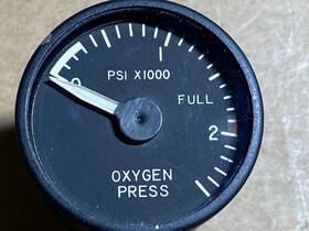 27-19123-5 Hickok 563-070 Oxygen Cylinder Pressure Indicator