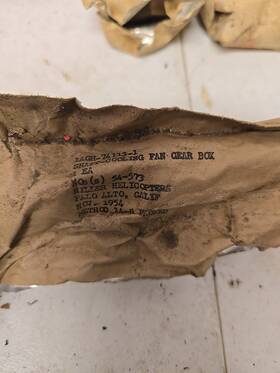 1agh-74113-1 Hiller Nos Helicopters Shaft For Cooling Fan Gear Box