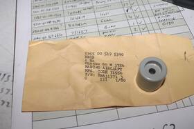 5355-00-519-5390 Hiller 8b631371-3 Nos Aircraft Cockpit Control Knob Pn