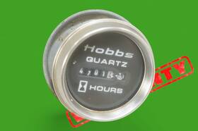 42455 Hobbs 85033 Quartz Hour Meter Indicator Gauge Lr 4701 Hours