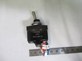 Ms24524-23 Honeywell 2tl1-3 Aircraft Switch Usa As Removed Pictured U8-b-16