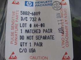 5082-6089 Hp 10 Pieces P/n Matched Pair Unitized Semiconductor New
