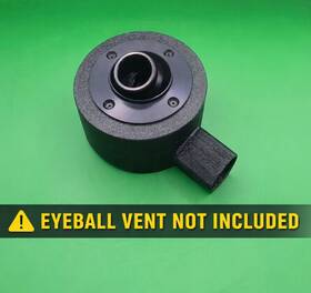0710013-3d Inmn Cessna 0710013 Vent/silencer Housing Upgrade Accepts Acs 10680b Eyeball Vent