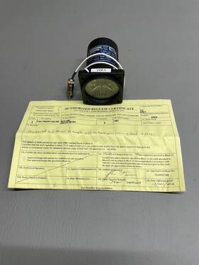 206-075-186-3 Insco Bell 206 Fuel Pressure And Load Meter Indicator With 8130 P/n 9016-3002