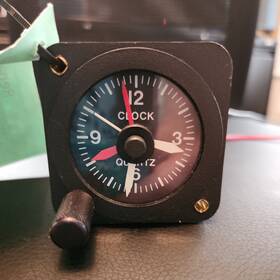 2642873 Instrument Services Inc 9242103 New With Box Aircraft Clock 12volt Alt Pn#