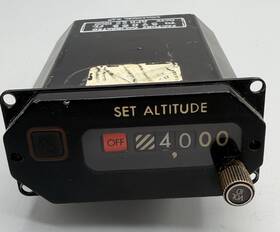 22722-034 Intercontinental Dynamics Corporation Aircraft Altitude Selector Control Unit Set Panel Avionics