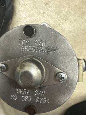 655566j24v Iskra 24 Volt Aircraft Starter Tcm P/n