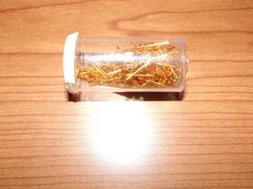 Itt Cannon 030-1975-007 Dpx Series Gold Plated Contact Pins Qty 50
