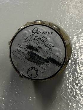 17237 Jamco 1715 P/n Fuel Crossfeed Switch. Alternate