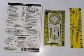 Rfc-1 Jeppesen Pilot Aircraft Ifr Chart Plotter Vfr Flight Plan Lot