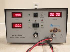 Bca-1210 Jfm Engineering Aircraft Ni-cad And Lead-acid Battery Charger-analyzer
