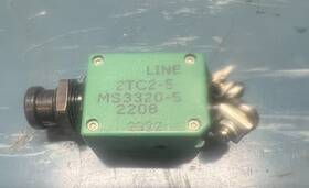 Ms3320-5 Klixon 2tc2-5 5a Slim Aircraft Circuit Breaker