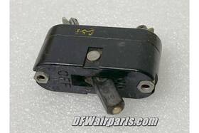 C-6363-5a Klixon 5a Vintage Warbird Aircraft Toggle Circuit Breaker