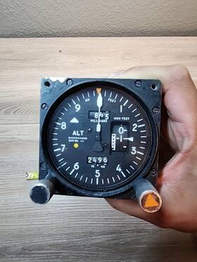 B4035510206 Kollsman 10-3348-206 Boeing 707 Altimeter Ar Vintage Millibars