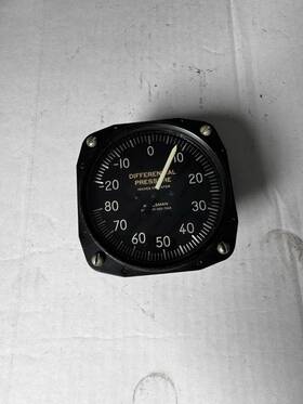 254bk-10-025-7248 Kollsman Vintage Used Differential Pressure Gauge
