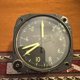 An5760l4b Kollsman Vintage An 5745-2 Aviation Aircraft Altitude Altimeter