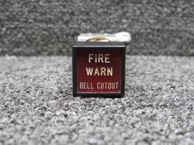 515-1031-007 Korry 088-1031-006 Fire Warning-bell Cutout Annunciator Switch