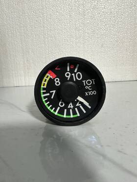206-075-708-5 Kratos Bell 206 Helicopter Turbine Temp Indicator