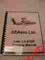 La-4 200 Seaero Ltd Lake Training Manual 1994 Original