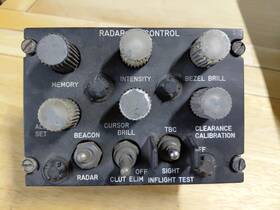 79f850800-3 Laboratory For Electronics Inc Aircraft Radar Control Assy