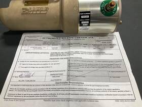 Lamar Pm1203 12v Standard Rotation Aircraft Starter Nos With Arc 8130-3 A&p Tested
