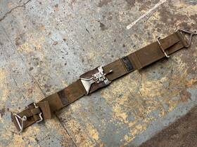 Tub-8 Lap Belt Vintage Very Neat War Bird Stearman