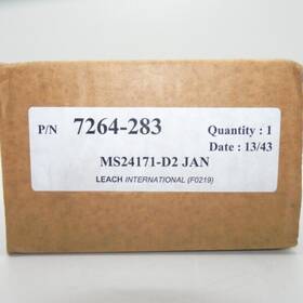 Ms24171-d2 Leach Relay 735940184915 200a 28v Solenoid 7264-283